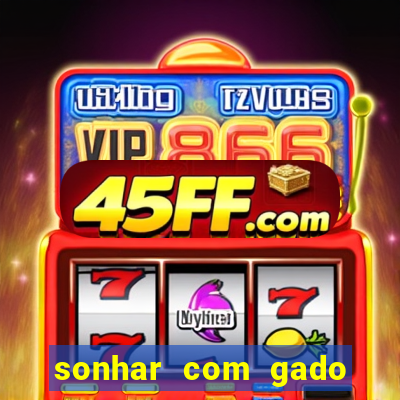 sonhar com gado jogo do bicho